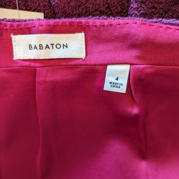 Aritzia Babaton Kinsley Mini Skirt in Elixir Purple size 4 - Picture 13 of 13